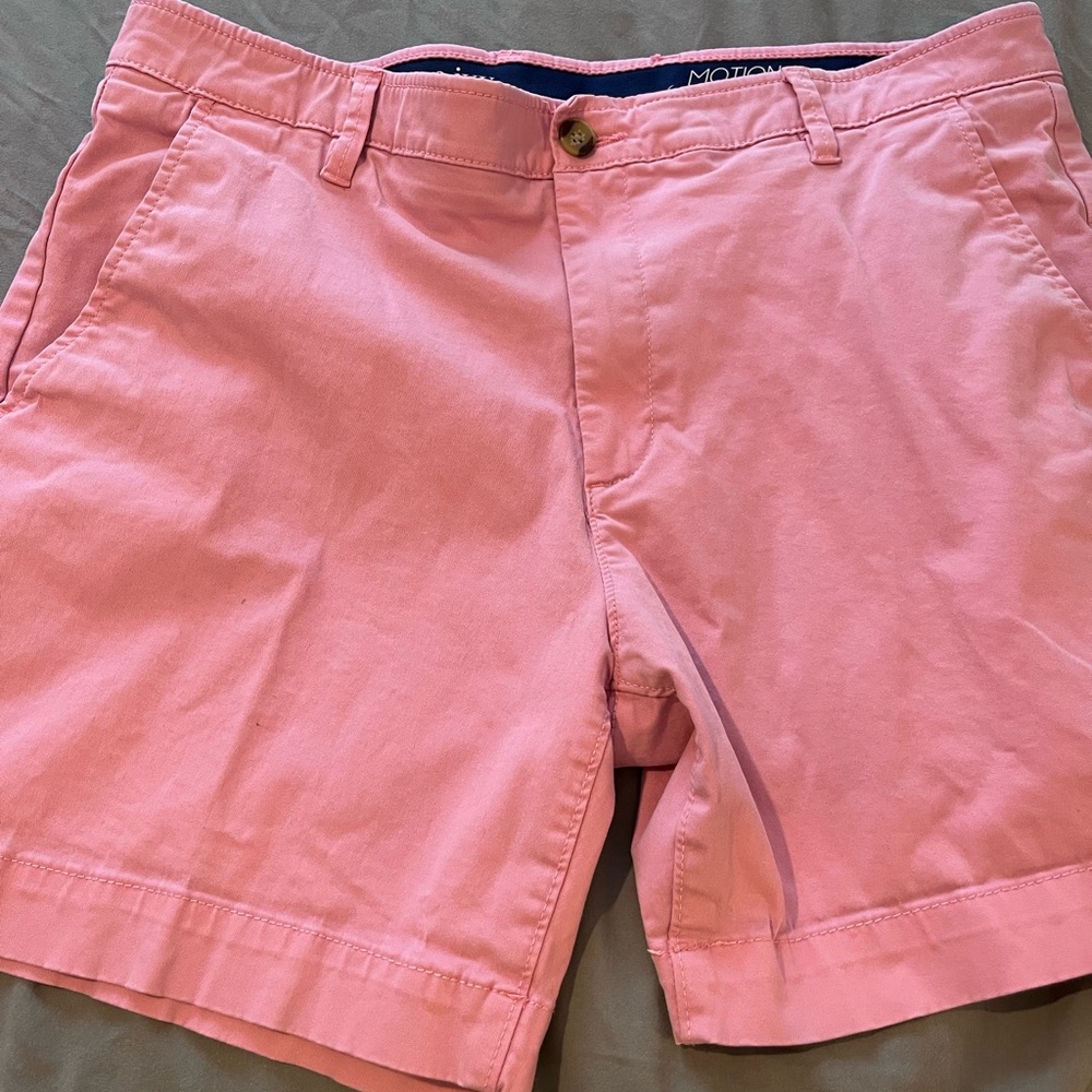 Crown & Ivy Pink Flat Front Shorts